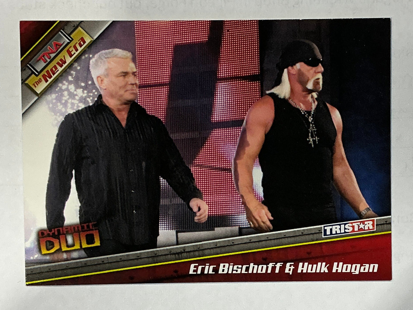 Tristar TNA Eric Bischoff & Hulk Hogan #73 Trading Card