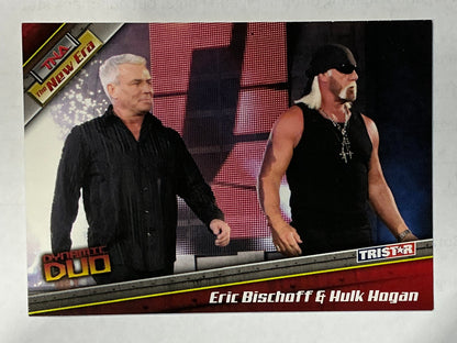 Tristar TNA Eric Bischoff & Hulk Hogan #73 Trading Card