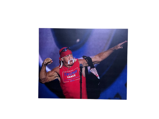 Trumpamania Bow n Arrow Pose Unsigned 8x10 Photo