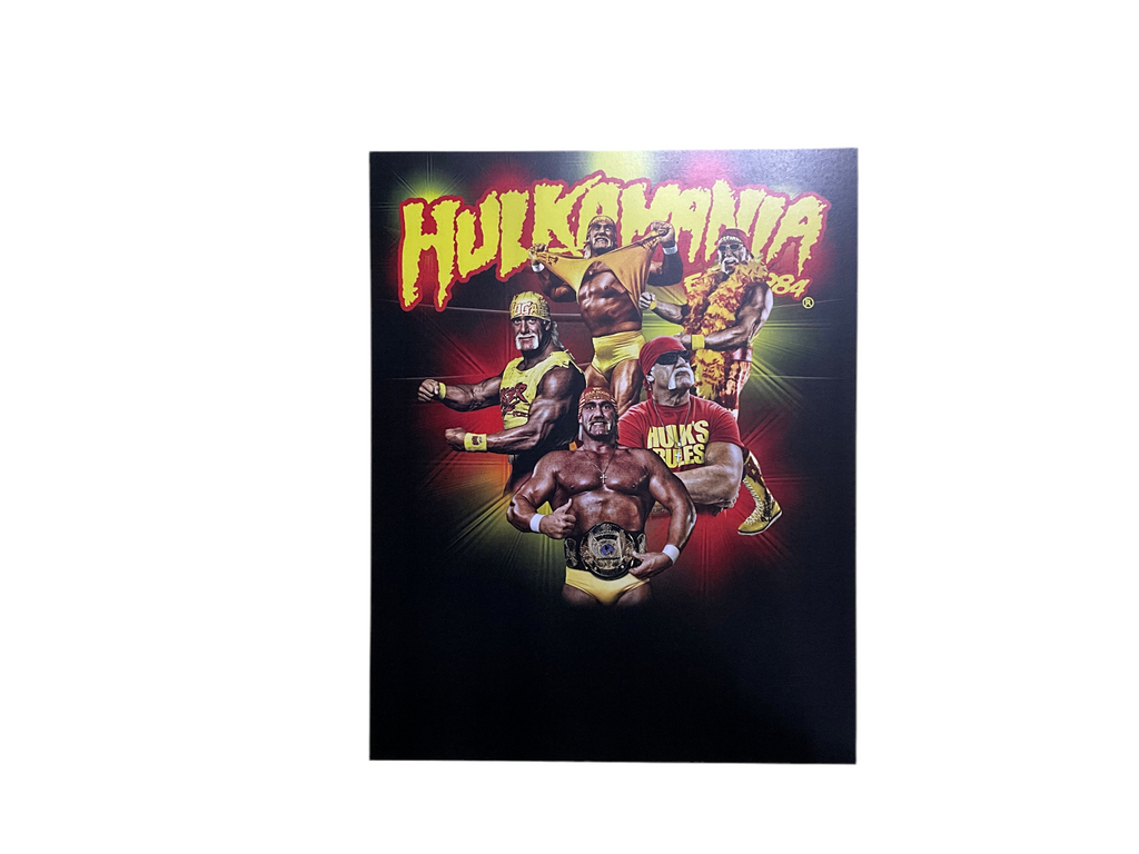 Hulkamania Multi Pic Unsigned 8x10