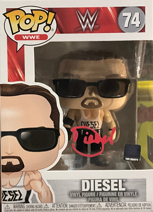 Kevin Nash Diesel Signed Funko Pop 74