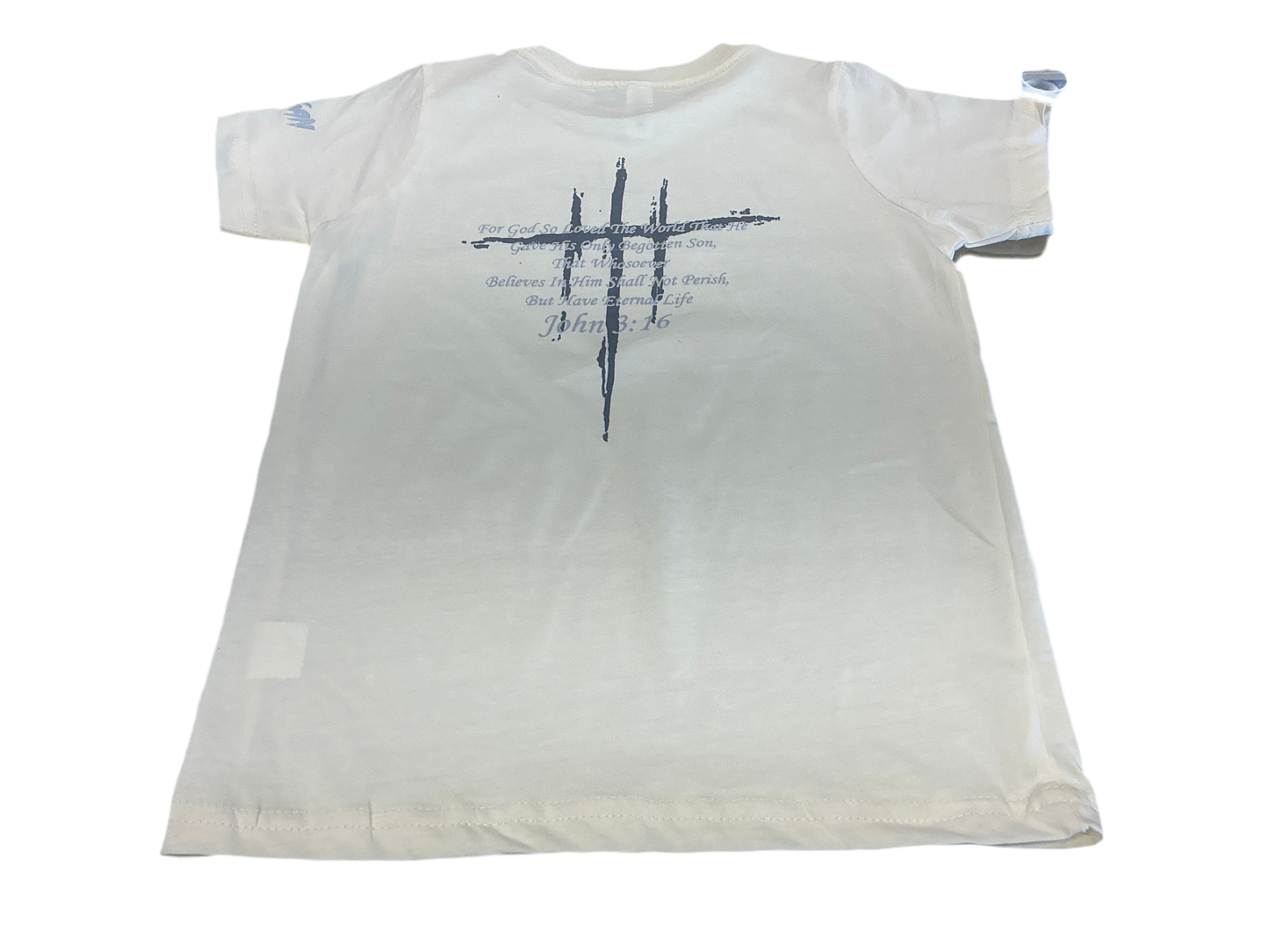 Beige John 3:16 Toddler T-Shirt