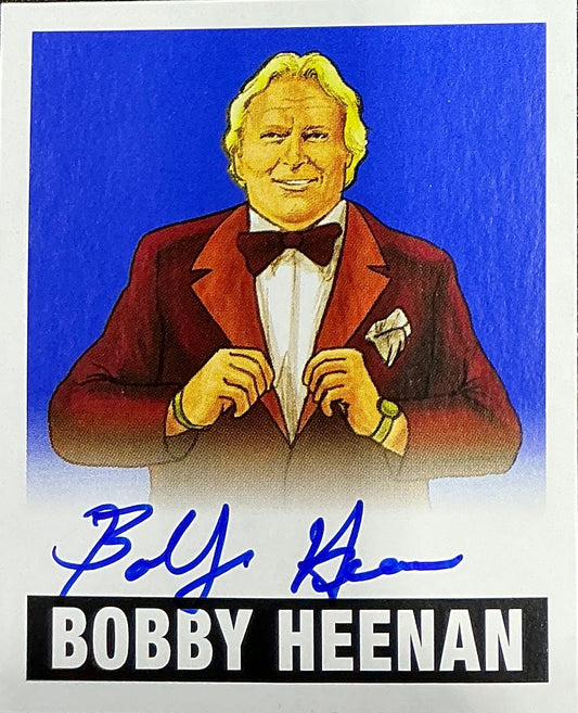 Consignment CM - Leaf Originals Bobby Heenan Signed 23/25 Trading Card