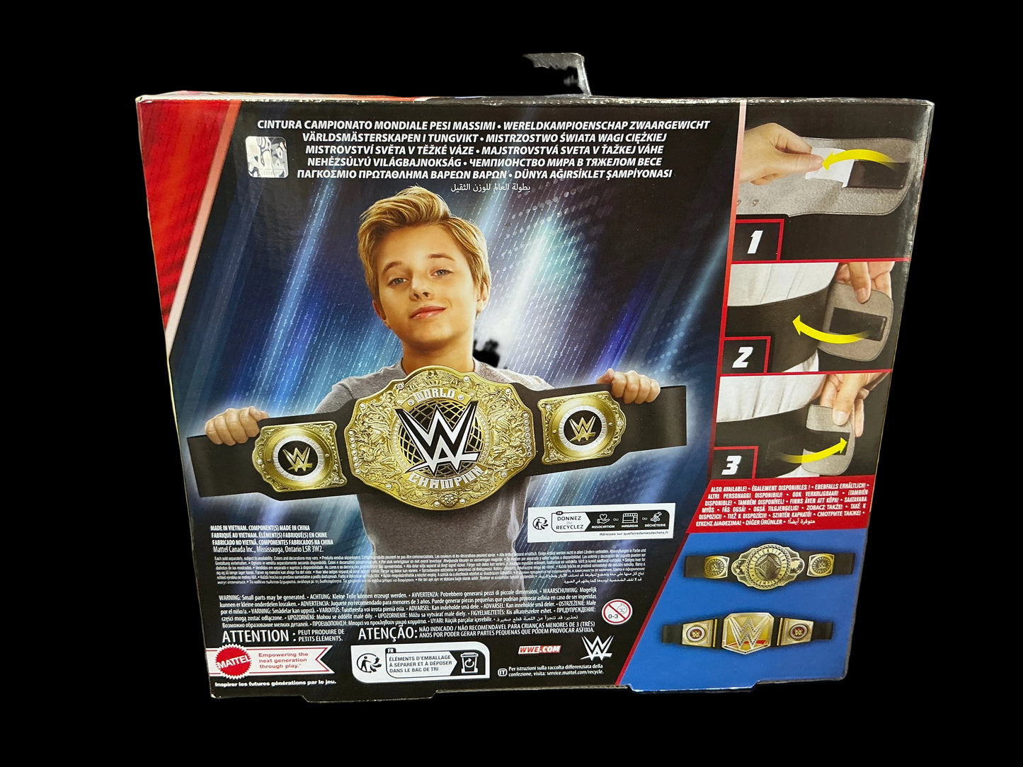 WWE World Heavyweight Championship Toy Belt