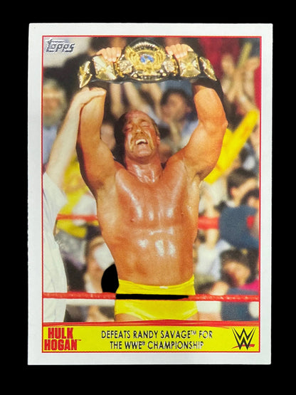 Topps Hulk Hogan Python Power 8 of 40 Trading Card