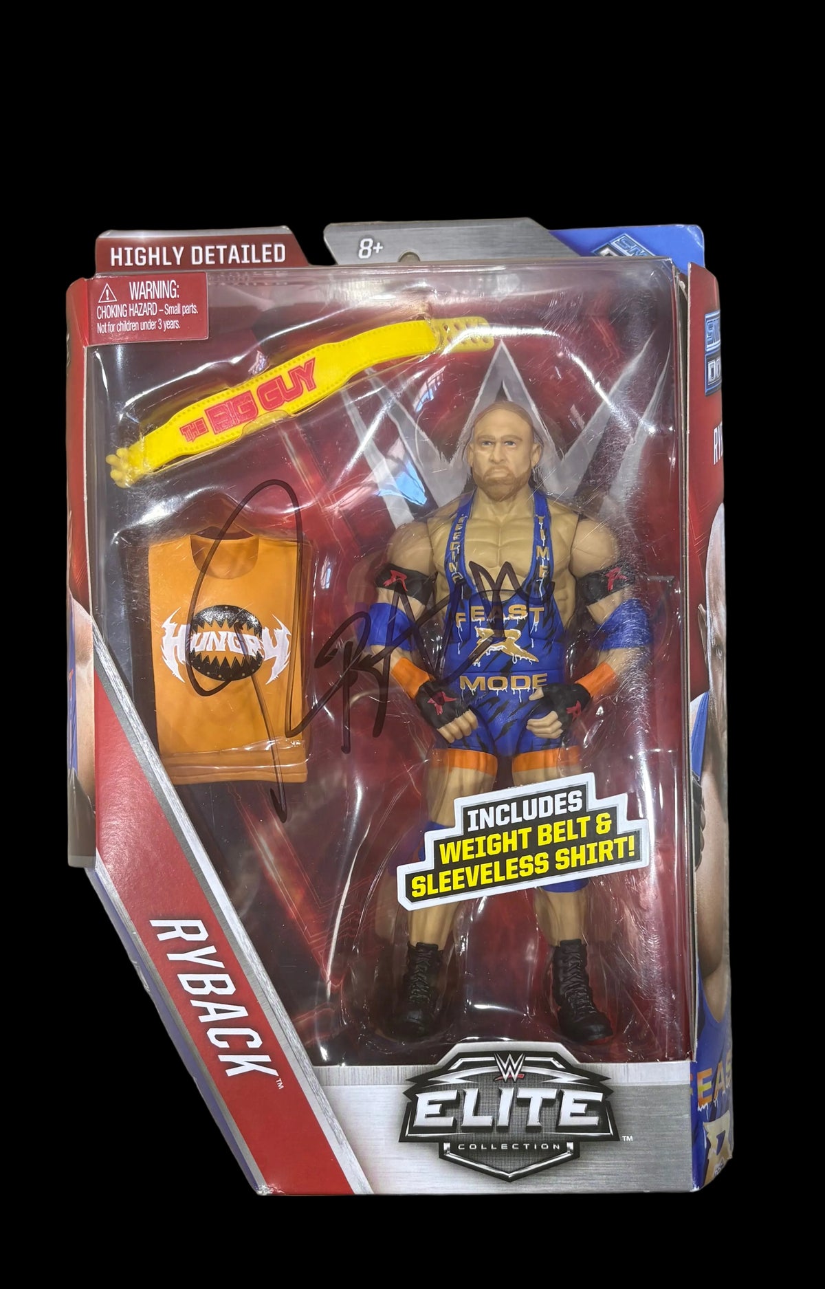 Signed WWE Wrestling Elite Collection Series 41 Ryback Action Figure