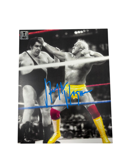 Hulk Andre Punch Autographed 8x10 Photo