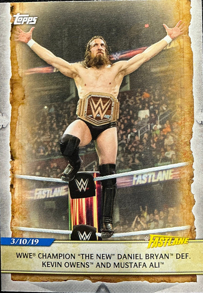 Daniel Bryan Fastlane #93 Trading Card