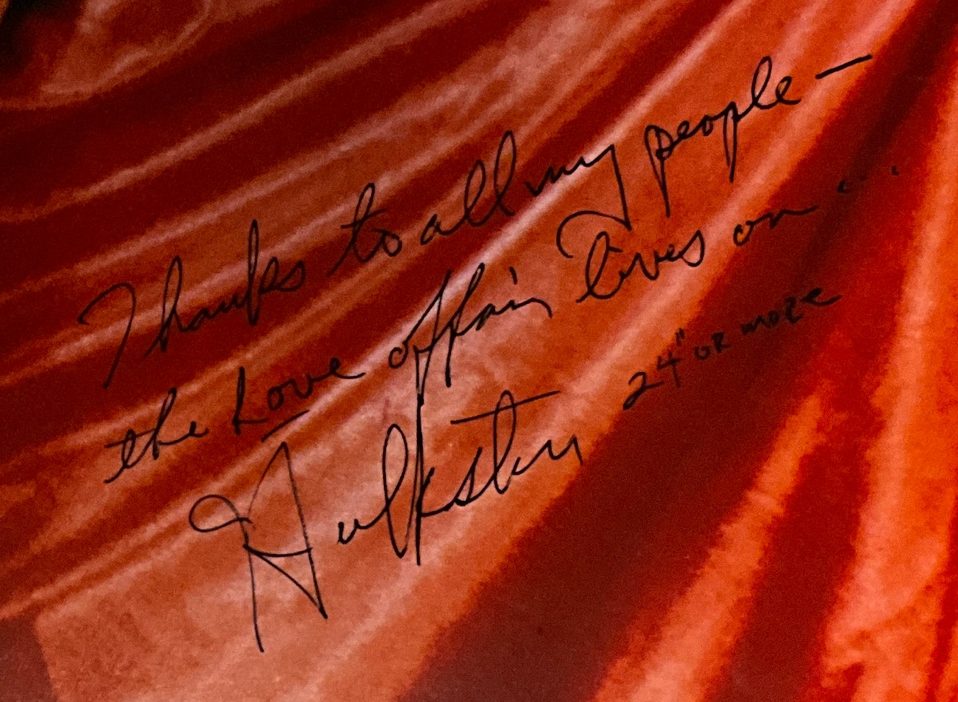 Rocky III Thunderlips Extended Cape 18x24 Unsigned Poster (Screen Printed Autograph)