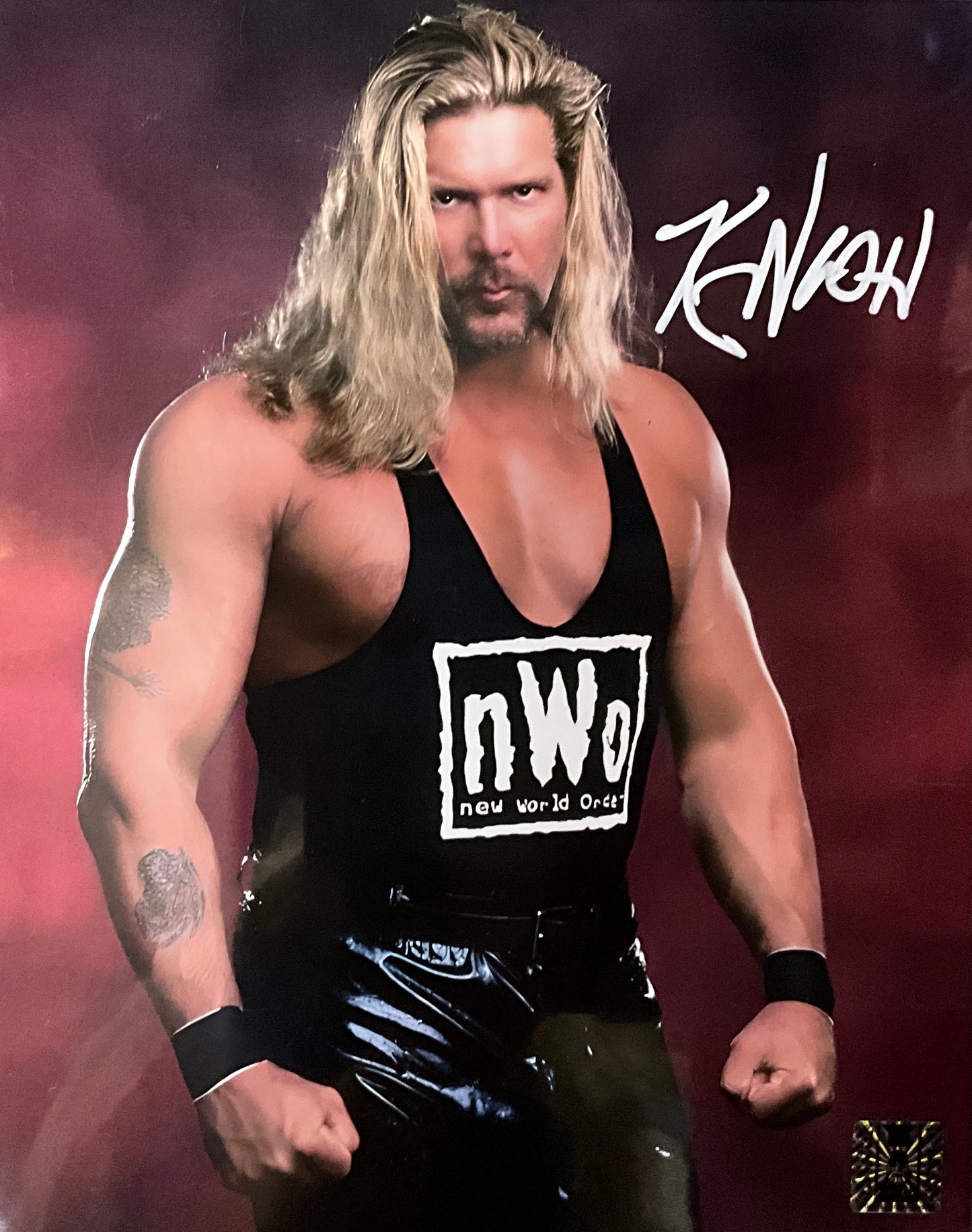 Kevin Nash Signed Portrait 8x10 Photo