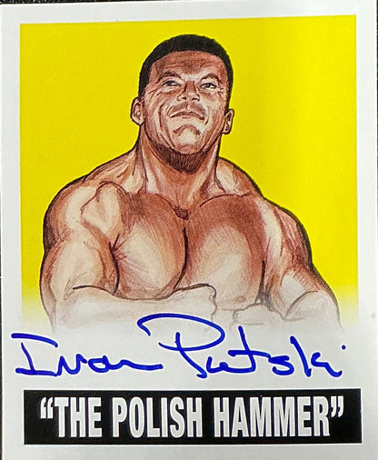 Leaf Originals “The Polish Hammer” Signed 23/99 Trading Card