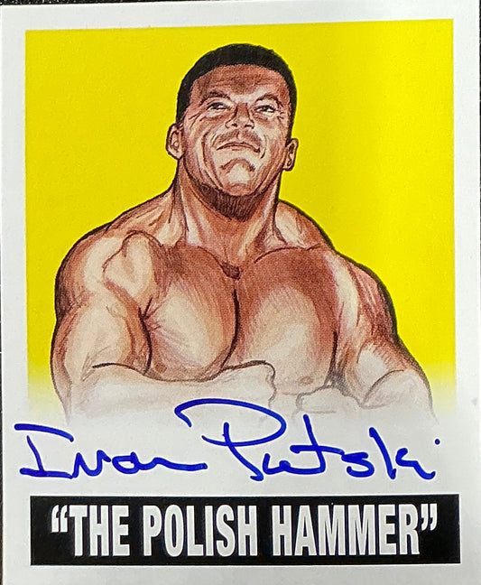Consignment CM - Leaf Originals “The Polish Hammer” Signed 23/99 Trading Card