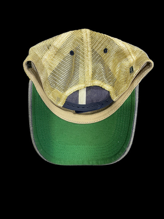 Youth Vintage Denim/Brown Hulkamania Flag Hat