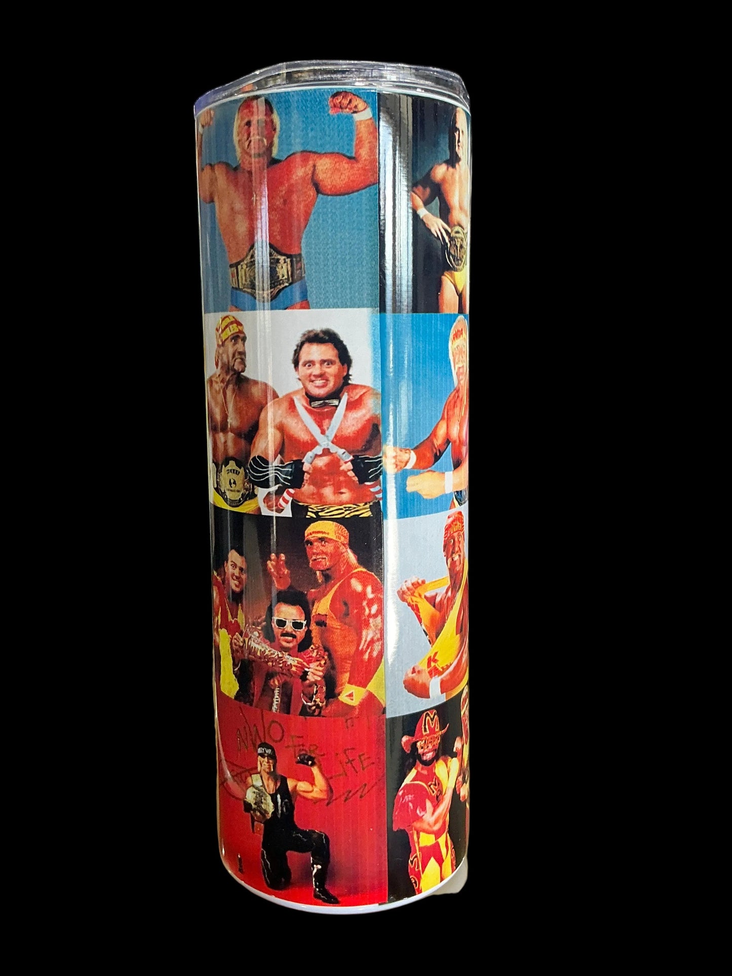 Hulk Collage 20oz Skinny Aluminum Tumbler