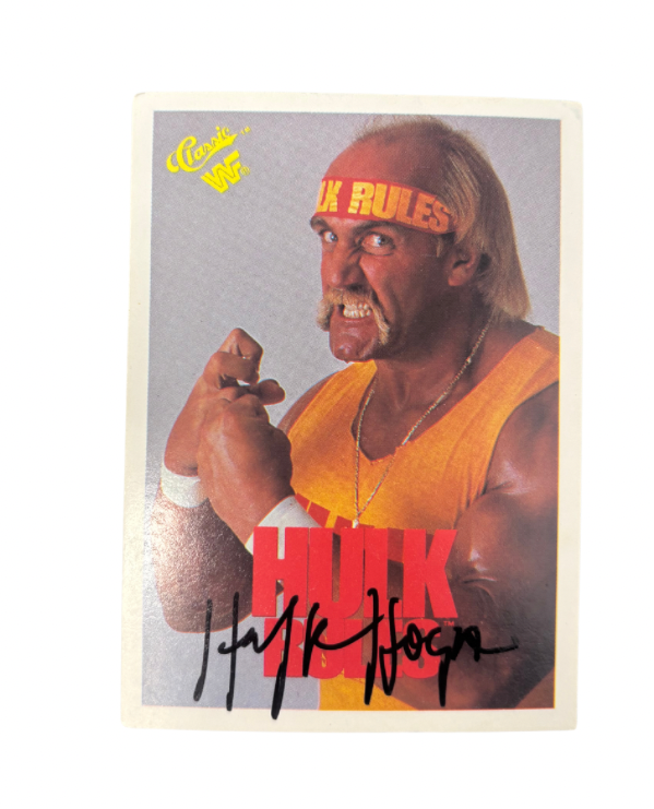 Hulk Rules Topps Trading Card Signed