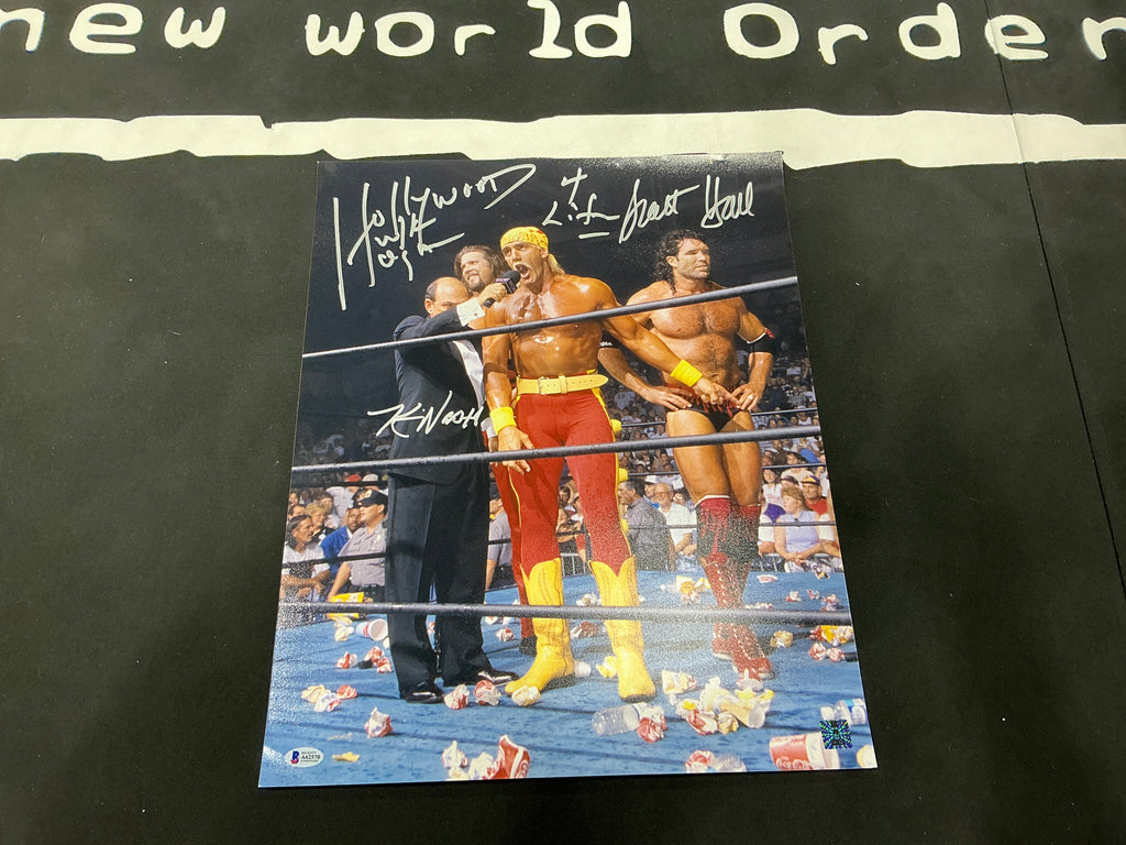 NWO Heel Turn Signed Poster 16x20
