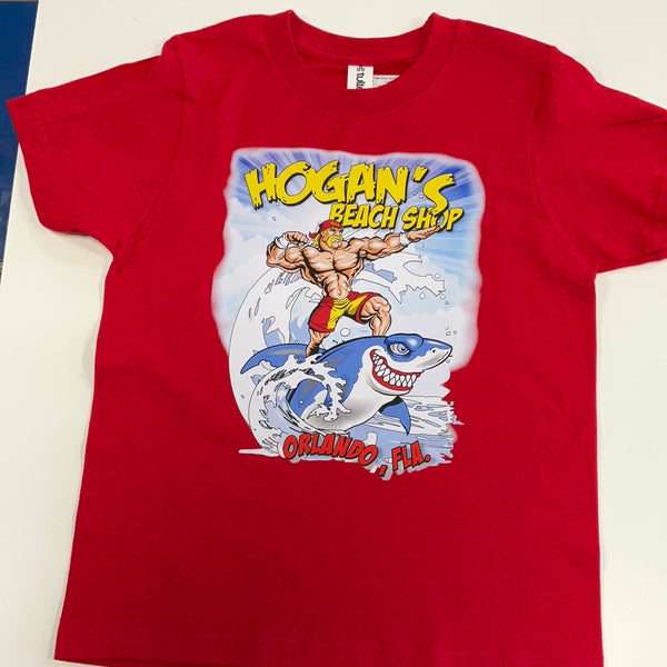 Red Shark Surf Youth T-Shirt