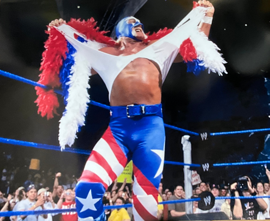 Hulk Hogan Mr. America Horizontal 16x20 Unsigned Poster