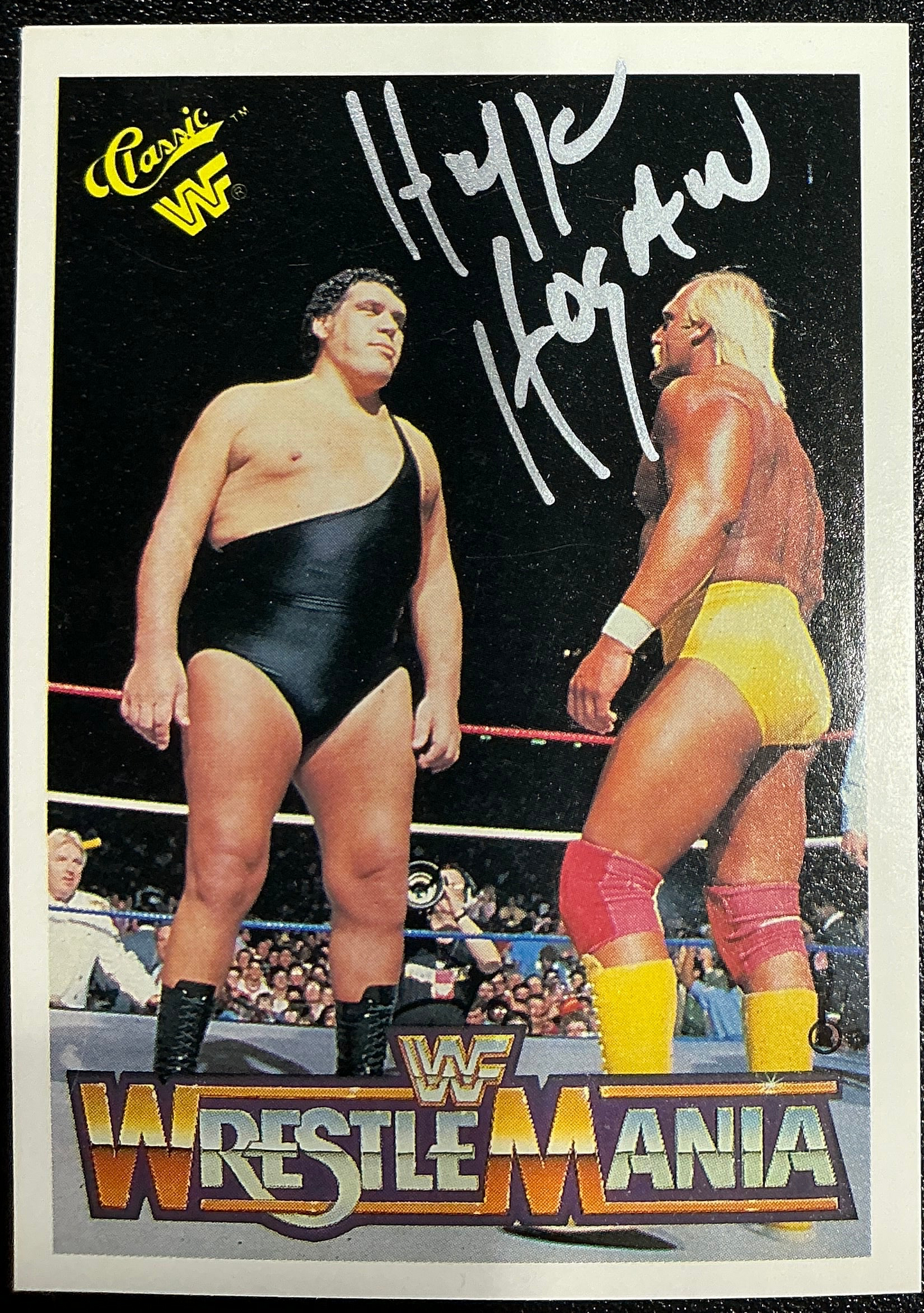 Consignment SR - Signed Classic WWF WrestleMania #19 Trading Card