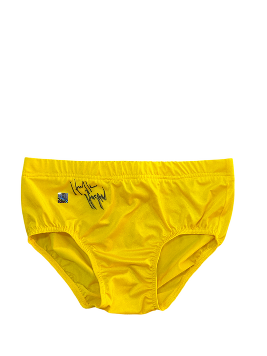 Yellow Costume Trunks Hulk Autographed