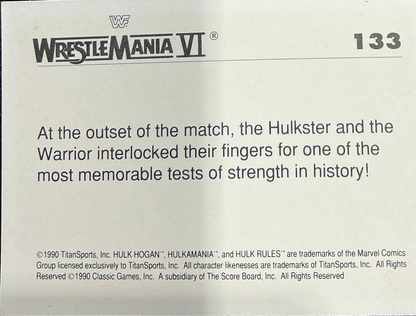 Consignment SR - Signed Classic WWE WrestleMania #133 Trading Card