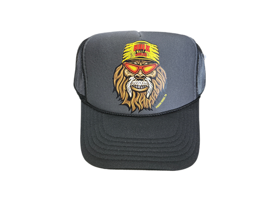 Black/Gray Hulk Still Rules Hulksquatch Trucker Hat