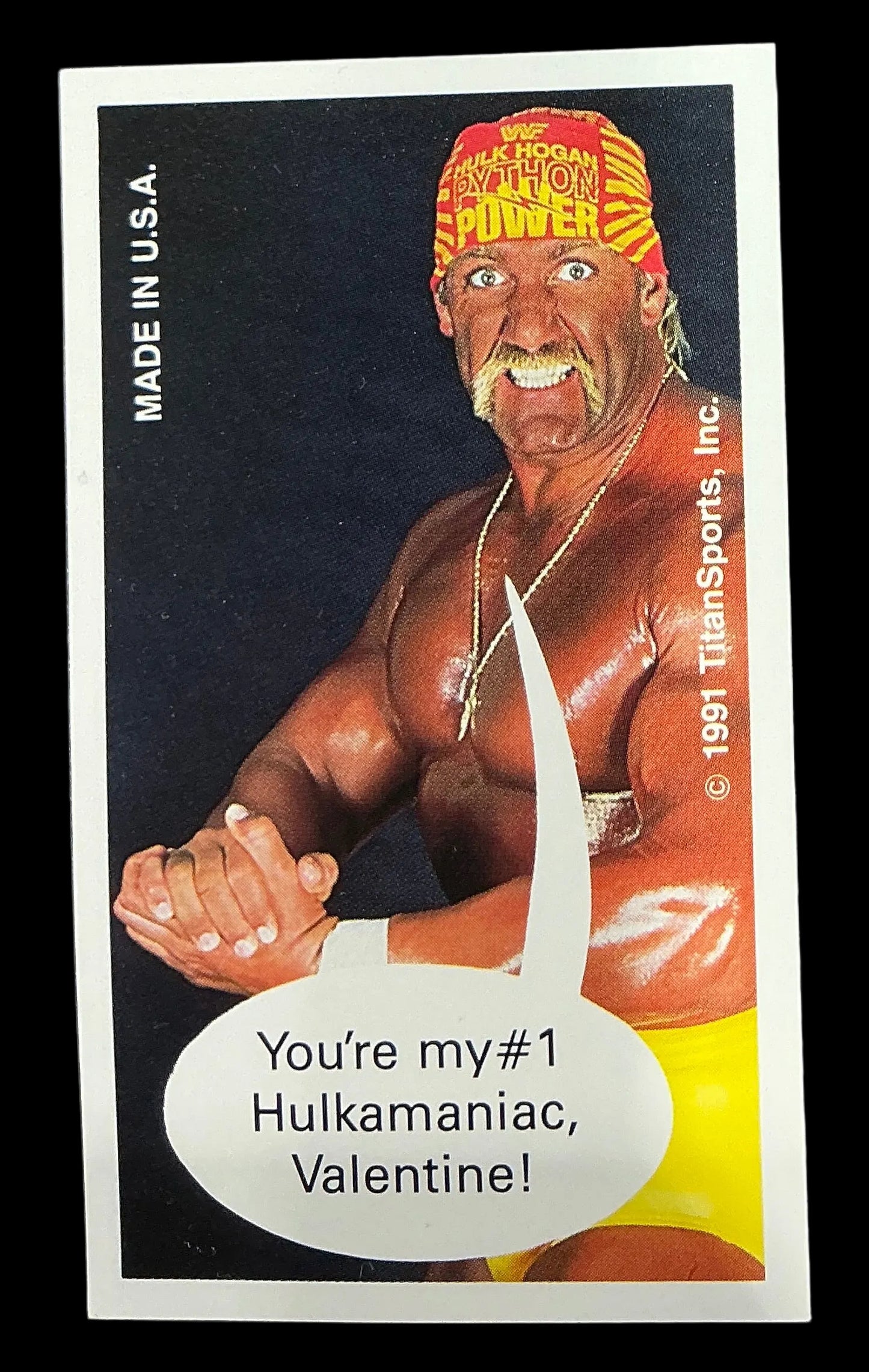 Valentine’s Day Card - Hulk Hogan