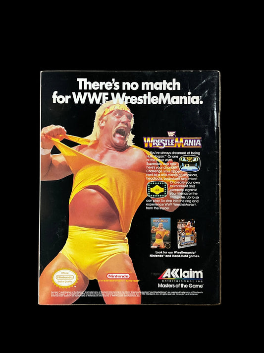 Bushwacker Luke Autographed WWF Magazine October 1989