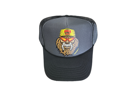 Black/Gray Hulk Still Rules Hulksquatch Trucker Hat