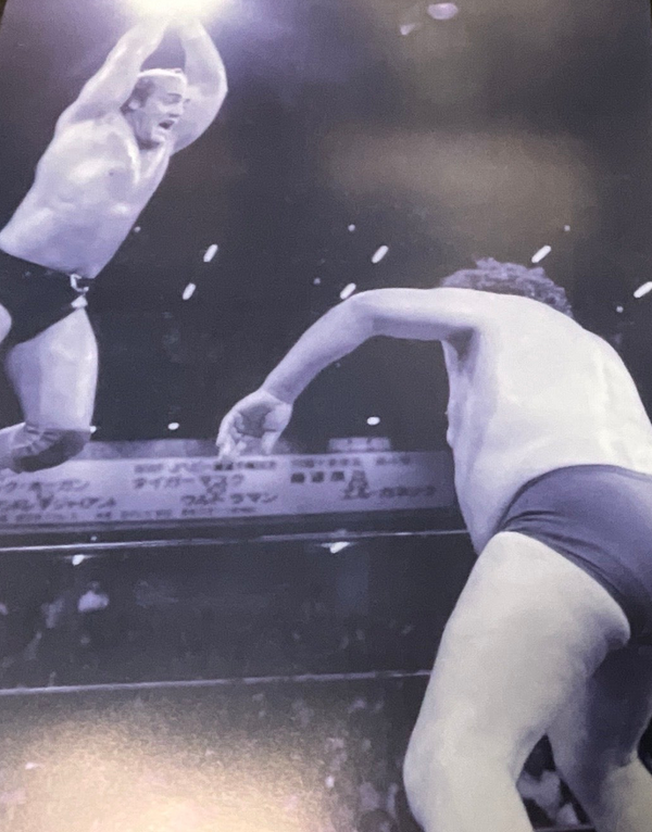 Black & White Hogan Andre Rope Jump 16x20 Unsigned Poster