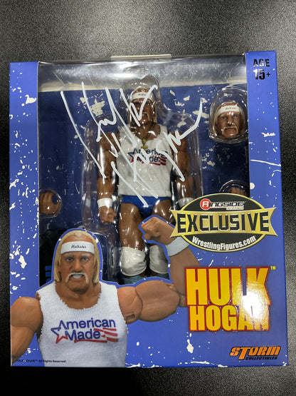 Signed Hulk Hogan American Made Ringside Exclusive Storm Figure