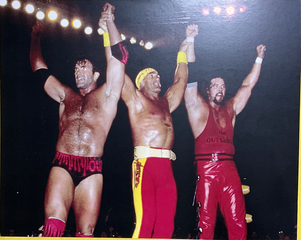 Hulk Hogan Heel Turn Third Man Unsigned 8x10