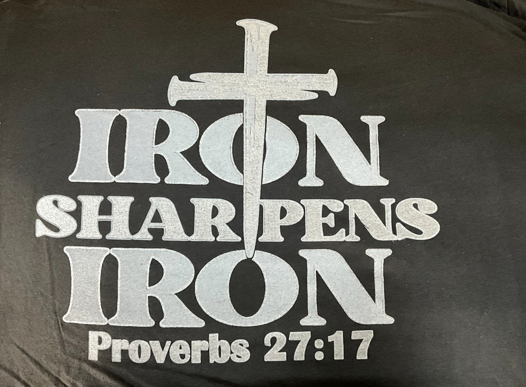Iron Sharpens Iron Adult T-Shirt