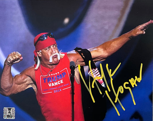 Trumpamania Bow n Arrow Autographed 8x10 Photo