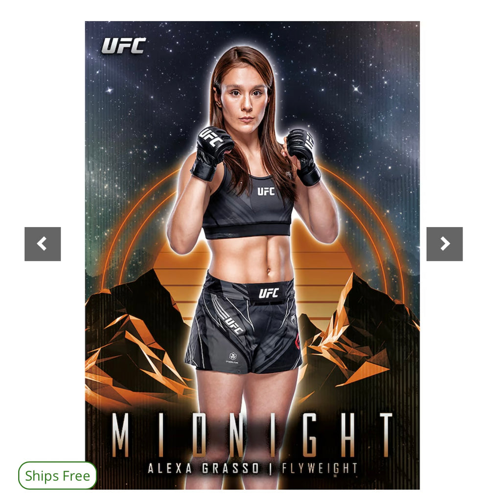 2024 Topps Midnight UFC Factory Sealed Hobby Box – Hogan's