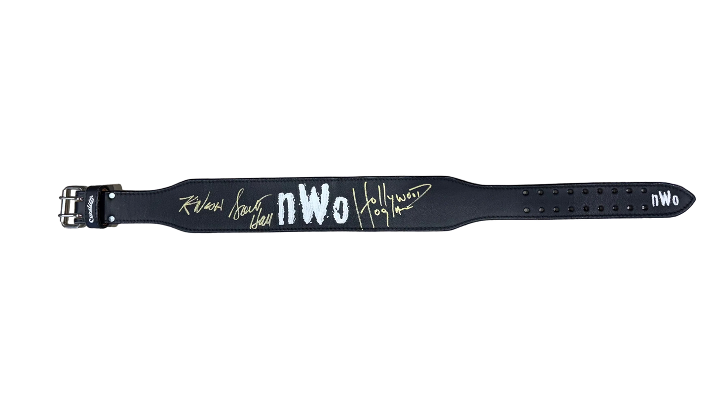 Triple Signed NWO Cardillo Weight Belt