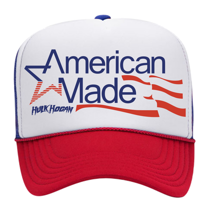Red/White/Blue American Made Flag Trucker Hat