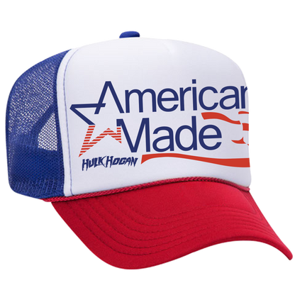 Red/White/Blue American Made Flag Trucker Hat