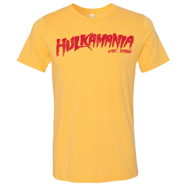 Vintage Yellow Hulkamania Tee