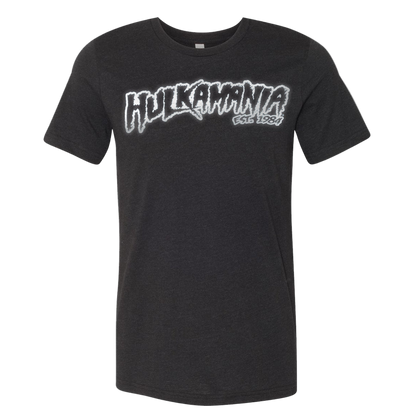 Black Reflective Hulkamania Adult T-Shirt