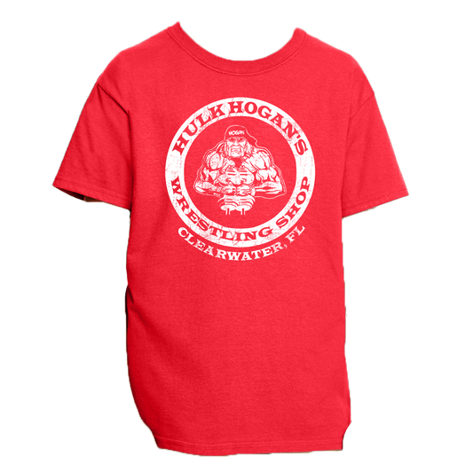 Red HBS Circle Crab Youth T-Shirt