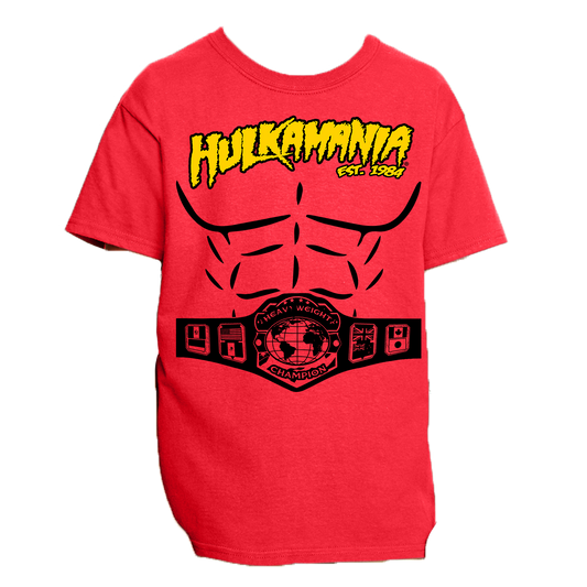 Red Heavyweight Youth T-Shirt