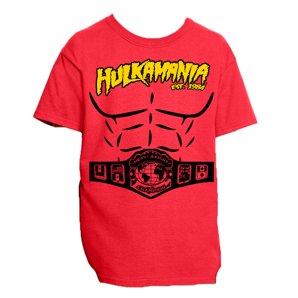 Red Heavyweight Youth T-Shirt