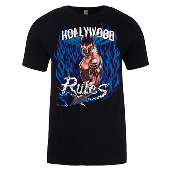 Blue Flame Hollywood Rules Tee