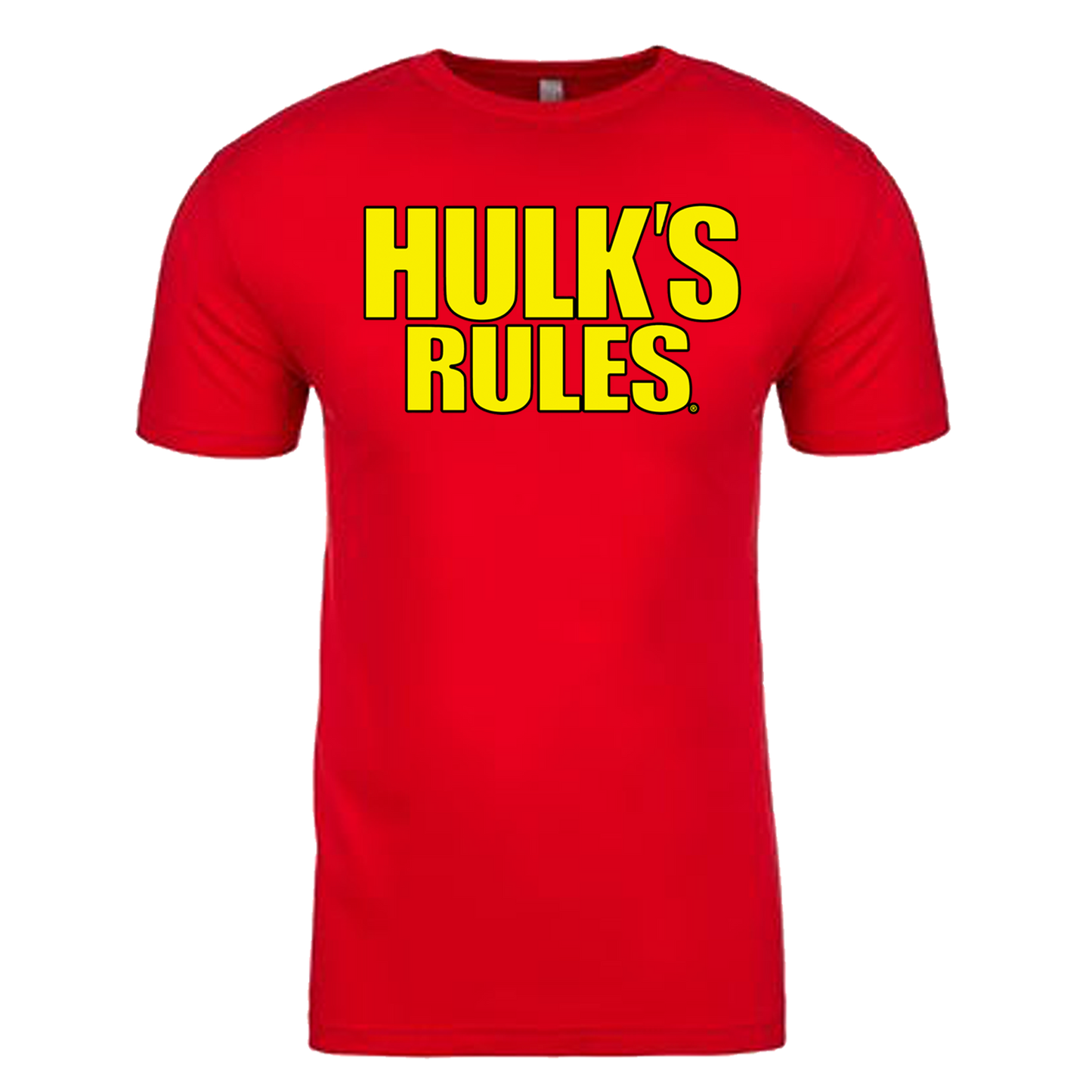 Red Hulks Rules Adult T-Shirt