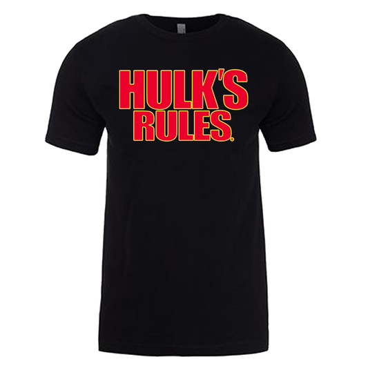Hulk's Rules Adult T-Shirt