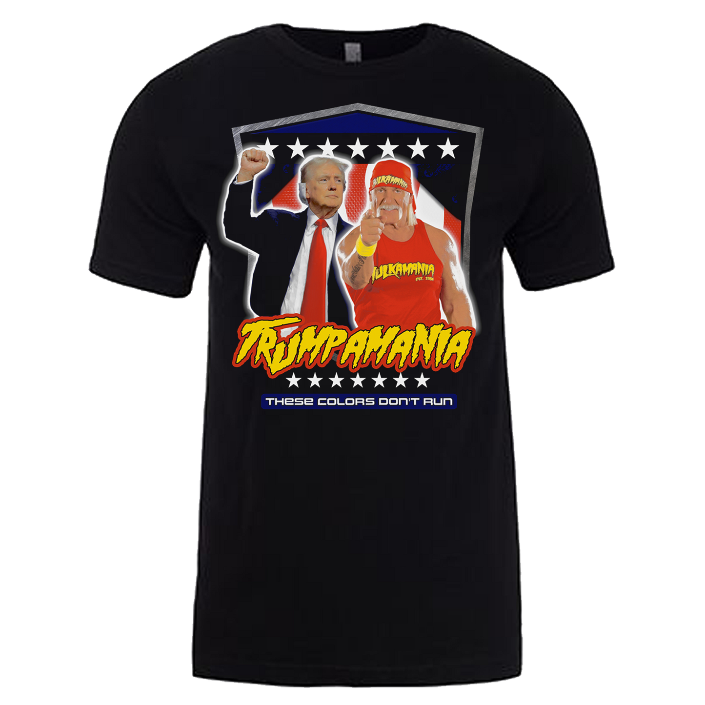 Trumpamania Shield Adult T-Shirt