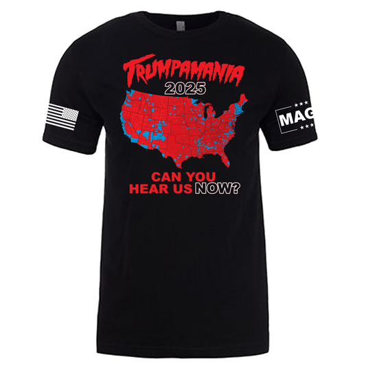 Hulk Hogan Trumpamania "Can You Hear Us Now?" Adult T-Shirt
