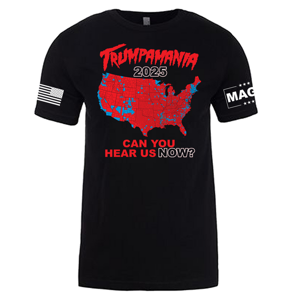 Hulk Hogan Trumpamania "Can You Hear Us Now?" Adult T-Shirt