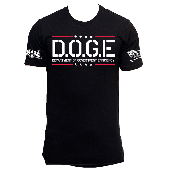 Black Doge Adult T-Shirt